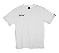 Spalding Team Ii T-shirt (White) Xxxl, Camiseta Unisex Adulto, Blanco, 3XL