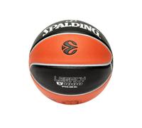 Spalding TF 1000 Legacy Sz7 Composite Basketball EL, Negro y Naranja