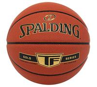 Spalding - TF Gold - Balón de Baloncesto - Tamaño 7 - Baloncesto - Balón Certificado - Material ZK Composite - Interior y Exterior - Antideslizante - Excelente Agarre