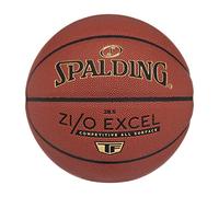 Spalding Zi/O TF Excel - Balón de Baloncesto para Interiores y Exteriores, 28.5 Pulgadas, Naranja