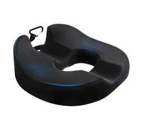 Spalivivre Cojín con forma de donut para hemorroides, cojín rosquilla para coxis, próstata, ciática, cojines para silla de oficina de espuma viscoelástica