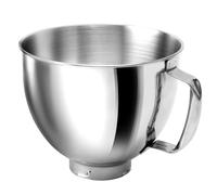 Spalivivre Cuenco de acero inoxidable para batidora de cocina, apto para 4, 5/5QT con mango