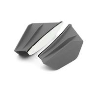 SPAMFAFGHQ 2 Piezas Aletines Universales para Moto Spoiler Aerodinámico ala Dinámica con Adhesivo(Gris)