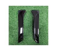 SPAMFAFGHQ 2 Piezas para Seat para Leon 5F FR Mk3 MK3.5 2013-2021 Alerón De Techo Borde Lateral Aleta Trasera Vertical(Negro Brillante)