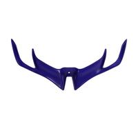 SPAMFAFGHQ ABS Carenero Delantero Winglets Protección aerodinámica Cubierta Guardia Accesorios Moto para Bajaj para Pulsar RS 200 RS200(Azul)
