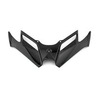 SPAMFAFGHQ Accesorios Moto Alerón Delantero para Yamaha Nmax155 para Nmax 155 Spoiler Aerodinámico(Negro Brillante)