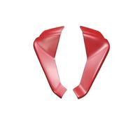 SPAMFAFGHQ Accesorios Motocicleta Faldón Delantero ala deflectora Cubierta para Aprilia RS660 RS 660 2021-2024 Cono Aerodinámica Carenero Winglets(Matte Red)