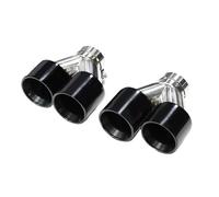 SPAMFAFGHQ Accesorios Para Escape De Coche Para Serie 6 640i F12 F13 Silenciador De Fibra De Carbono Con Escape Cuádruple M6 Mejorado(Gasoline Black)