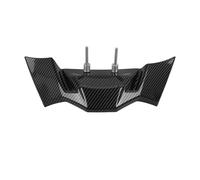 SPAMFAFGHQ ala Delantera Spoiler Carga Aerodinámica Motocicleta Winglet Deflector para F900R F 900R F900 R 900 2021-2024(Patrón de Fibra de Carbono)