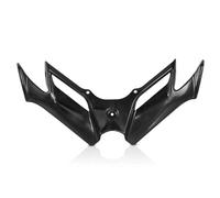 SPAMFAFGHQ Alerón Aerodinámico Fijo Carenado Accesorios Moto para CFMOTO 450SR 450SS 450 SR SS 2022 2023 2024 2025(Negro)