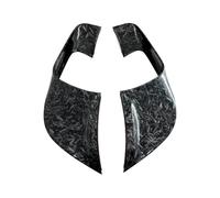 SPAMFAFGHQ Alerón Fijo Moto para Yamaha YZF-R7 YZFR7 YZF R7 2021 2022 2023 Alerón Guía Aerodinámico Marco ala Spoiler Carbono(Forged Carbon Paint)