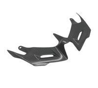 SPAMFAFGHQ Alerones Aerodinámicos Carenado Delantero Neumático Cubierta Inferior ala Protector Spoiler Moto para Yamaha YZF R3 R25 2014-2018(Fibra de Carbono)