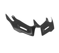 SPAMFAFGHQ Alerones Aerodinámicos Carenado Delantero Neumático Cubierta Inferior ala Protector Spoiler Moto para Yamaha YZF R3 R25 2014-2018(Negro)