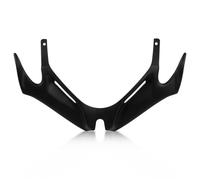 SPAMFAFGHQ Alerones De Carenado Moto ala Aerodinámica para CBR250RR CBR 250 RR 250RR 2017-2021 Protector Cubierta(Negro)