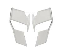 SPAMFAFGHQ Aleta ala Fija Moto para S1000R M1000R 2021 2022 2023 2024 Parabrisas ala Carenado Delantero Spoiler Aerodinámico(Blanco)