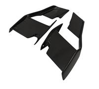 SPAMFAFGHQ Aleta ala Fija Moto para S1000R M1000R 2021 2022 2023 2024 Parabrisas ala Carenado Delantero Spoiler Aerodinámico(Negro)