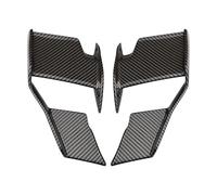SPAMFAFGHQ Aleta ala Fija Moto para S1000R M1000R 2021 2022 2023 2024 Parabrisas ala Carenado Delantero Spoiler Aerodinámico(Bright Carbon Paint)