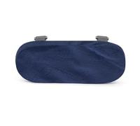 SPAMFAFGHQ Almohadilla De Brazo Auto En Espuma Memoria Suave Cojín Codo Ergonómico Para Asiento(Azul)