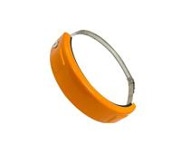SPAMFAFGHQ Anillo Anticaída Universal Para Escape De Motocicleta Todoterreno Anillo De Protección De Escape, Cubierta Antidesgaste Todoterreno(Naranja)