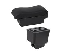 SPAMFAFGHQ Brazo De Auto Para R&enault Para Captur Caja De Brazo 2018-2021 Accesorios Auto Caja De Almacenamiento Detalles Piezas Interiores USB(B2 línea negra 3USB)