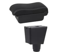 SPAMFAFGHQ Caja De Almacenamiento Para R&enault Para Logan 2 Reposabrazos Para Sandero 2 Accesorios Para Coche(Línea Blanca C2)