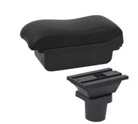 SPAMFAFGHQ Caja De Reposabrazos Coche Para F&ord Para Focus Mk1 Caja De Reposabrazos Para F&ord Para Focus Caja De Almacenamiento Central(A2 línea negra Sin USB)