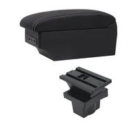 SPAMFAFGHQ Caja Descansabrazos Central Para S&koda Para Octavia Para Yeti Mk2 2005-2012 Piezas De Retroadaptación Auto Caja De Almacenamiento(Línea Blanca E1)