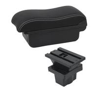 SPAMFAFGHQ Caja Descansabrazos Central Para S&koda Para Octavia Para Yeti Mk2 2005-2012 Piezas De Retroadaptación Auto Caja De Almacenamiento(B2 Línea Blanca)