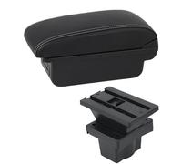 SPAMFAFGHQ Caja Descansabrazos Central Para S&koda Para Octavia Para Yeti Mk2 2005-2012 Piezas De Retroadaptación Auto Caja De Almacenamiento(C1 Línea Blanca)