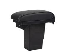 SPAMFAFGHQ Caja Reposabrazos Auto Para Peugeot 2008 Almacenamiento Central Sin Taladro Modificación Consola Con Conector USB(Plane White line)
