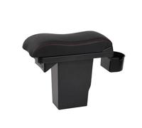 SPAMFAFGHQ Caja Reposabrazos Auto Para Peugeot 2008 Almacenamiento Central Sin Taladro Modificación Consola Con Conector USB(Curved Red line)