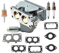 SPAMFAFGHQ Carburador 791230 Para B&riggs & S&tratton 791230 799230 699709 499804 499809 Motor Para Bicilíndrico En V De 20 21 23 24 25 Hp Motor Manual C(GRIS)