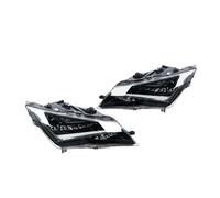 SPAMFAFGHQ Conjunto De Faros LED Para Coche Para Seat Para Leon FR 2013 2014 2015 2016 Luces Delanteras Secuenciales Diurnas, Delanteros(Left rudder)