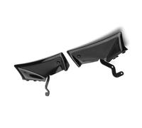 SPAMFAFGHQ Derivador De Aire para Motocicleta Spoiler Alar para Yamaha MT10 MT 10 MT-10 SP 2022 2023 2024 Cubierta Frontal(Negro)