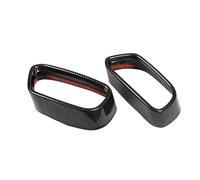 SPAMFAFGHQ Embellecedor De La Salida Del Tubo De Escape Del Silenciador Trasero De Acero Inoxidable Para X5 F15 X6 F16 2014-2018 Accesorios Exteriores(Carbon Texture M-Sports version)
