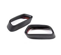 SPAMFAFGHQ Embellecedor De La Salida Del Tubo De Escape Del Silenciador Trasero De Acero Inoxidable Para X5 F15 X6 F16 2014-2018 Accesorios Exteriores(Matte black M-Sports version)