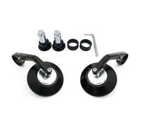 SPAMFAFGHQ Espejos Universales Con Extremo De Barra Redonda Mango De 7/8 "para Mayoría De Los Espejos Retrovisores De Manillar De Motocicleta ATV UTV