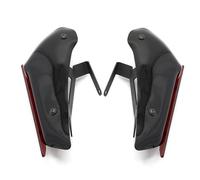 SPAMFAFGHQ Kit Alar Aerodinámico para Motocicleta Alares Fijos para para NINJA400 para Ninja 400 2018-2024 Alar De Fuerza Abajo Spoiler Inferior(Rojo)