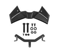 SPAMFAFGHQ Kit De Alerón Delantero para Yamaha MT-09 MT 09 MT09 2024 2025 Carga Aerodinámica Alerones Delanteros Winglet ala Aerodinámica(Negro)