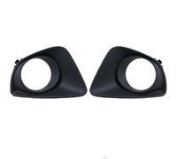 SPAMFAFGHQ Marco De Luz Antiniebla Para Coche Cubierta Rejilla Embellecedor Faro Tapa Bisel Capó Para Mazda 2 Para Demio 2008 2009 2010 2011(Izquierda y derecha)