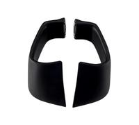 SPAMFAFGHQ Motorcycle Fixed Wing Accessories Spoiler Aerodynamic Winglet para Yamaha YZF R1 2015-2023 para YZF R6 2017-2023(Matte Black)