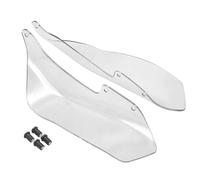 SPAMFAFGHQ Par De Deflectores De Viento Gris Transparente Cubremanos De Parabrisas para Yamaha XT1200Z XT 1200 Z para Super para Tenere 2012 2013(Claro)