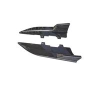 SPAMFAFGHQ para 3-Serie G20 G28 325 330 M-Sport 2019-2024 Divisor De Parachoques Trasero Alerón Lateral Faldón Pegatina Negro Brillante(Aspecto de Carbono)