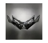 SPAMFAFGHQ para 450SR 450 SR Motocicleta Carena Frontal Alerón Aerodinámico Cubierta Inferior Protector ala Fija(Glossy Black)