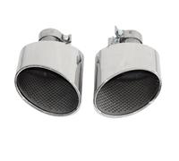 SPAMFAFGHQ Para A3 A4 A5 S3 S4 S5 RS3 RS4 RS5 Tubo De Escape De Acero Inoxidable Silenciador De Repuesto Para Coche(Plata,A tube)
