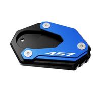 SPAMFAFGHQ para Aprilia RS457 2024 2025 Accesorios Motocicleta Kickstand Soporte Lateral Ampliar Almohadilla De Extensión(Azul)