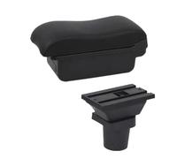 SPAMFAFGHQ Para C&hevrolet Para Onix Caja Reposabrazos Para JOY Almacenamiento Reposabrazos Coche Detalles Internos(Una línea roja SIN USB)