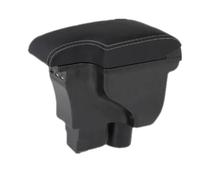SPAMFAFGHQ Para C&hevrolet Para Sail 3 Reposabrazos Para Sail 3 Para Aveo Caja De Reposabrazos De Coche Retrofit Caja De Almacenamiento(A3 leather 3usb)