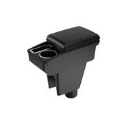 SPAMFAFGHQ Para C&hevrolet Para Spark 3 Para Spark III Para Aveo T200 Caja Almacenamiento Consola Decoración Accesorios Coche Pieza Interior(A1 Negro rojo SIN USB)