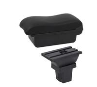 SPAMFAFGHQ Para C&hevrolet Para Trax Para Tracker 2015 2016 2017 2018 2019 Caja De Descansabrazos Auto Caja De Almacenamiento Brazo Accesorios(A2 línea negra Sin USB)
